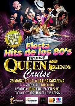 Fiesta Hits 80s Crucero Queens & Legends